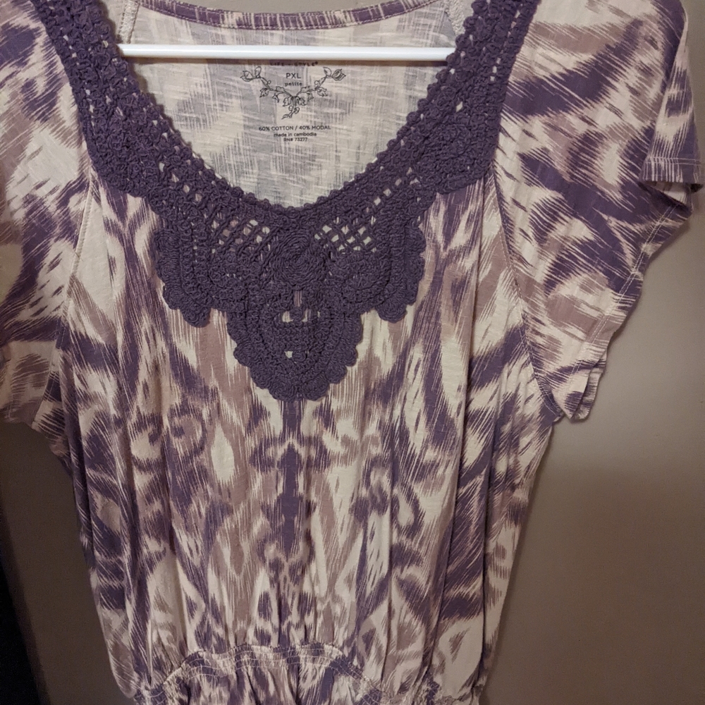 Short sleeve blouse